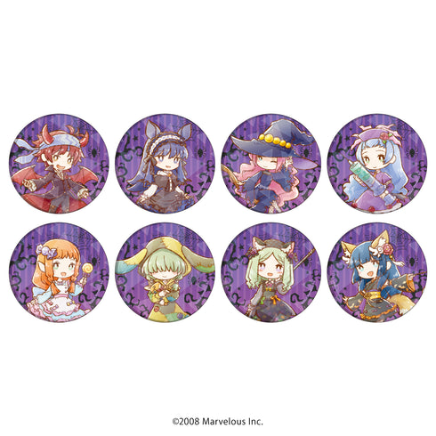 『ルーンファクトリー2』 ホログラム缶バッジ(57mm) 01/ハロウィンver. BOX(全8種)(グラフアートイラスト)
